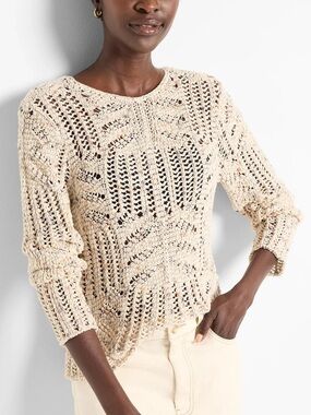 Nic+Zoe Cotton Sweater
